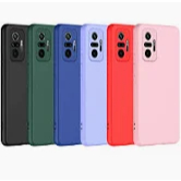 Kit 2X1 Xiaomi Redmi Note 10S - Capa Silicone Aveludada Colorida + Película Frontal em Ceramica 9D