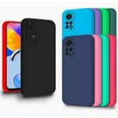 Kit 2X1 Xiaomi Redmi Note 11 4G - Capa Silicone Aveludada Colorida + Película Frontal em Ceramica 9D