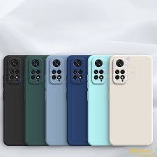 Kit 2X1 Xiaomi Redmi Note 12 Pro 4G - Capa Silicone Aveludada Colorida + Película em Ceramica 9D