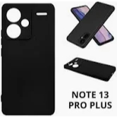 Kit 2X1 Xiaomi Redmi Note 13 Pro Plus - Capa Silicone Aveludada Colorida + Película em Ceramica 9D