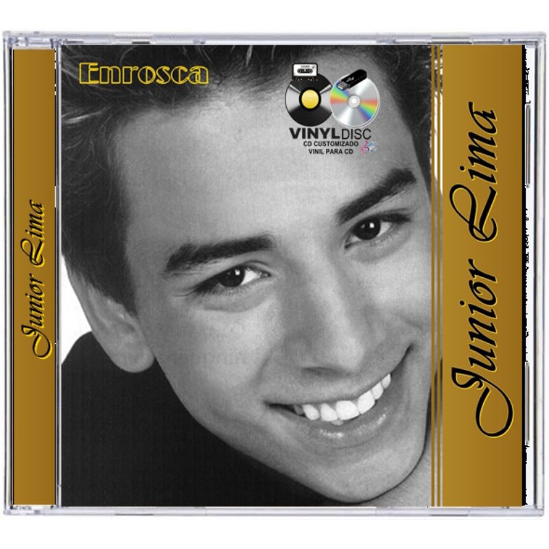CD junior lima - Enrosca / fã Madi - Edição vinyl disc