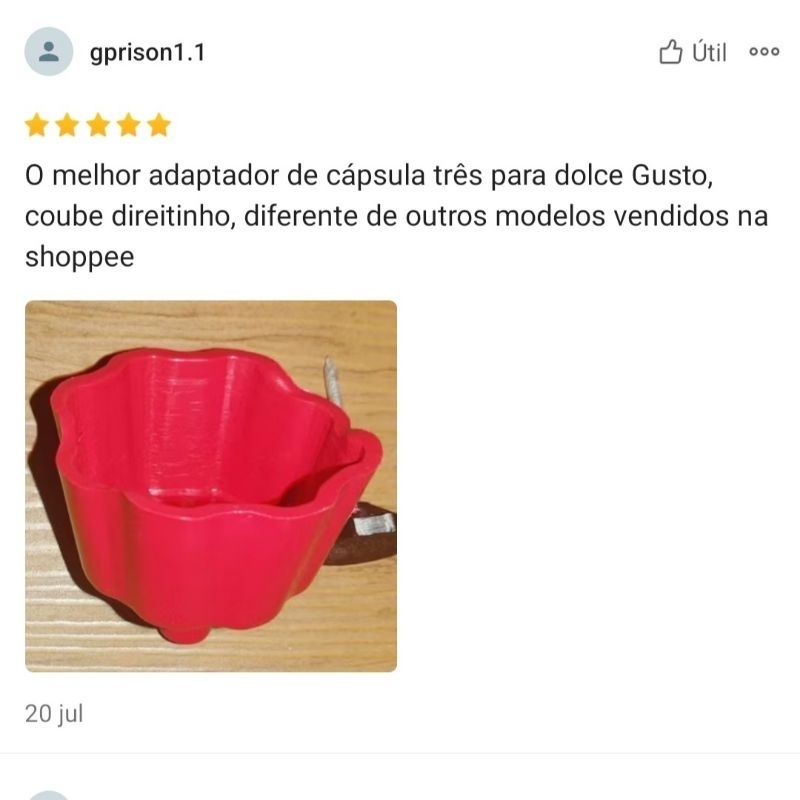 Adaptador Cápsulas Três Corações na Cafeteira Dolce Gusto - Ler