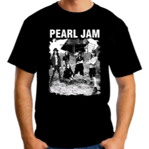 Camiseta PEARL JAM 1991 Camisa Blusa Unissex Algodão em Oferta na Shopee