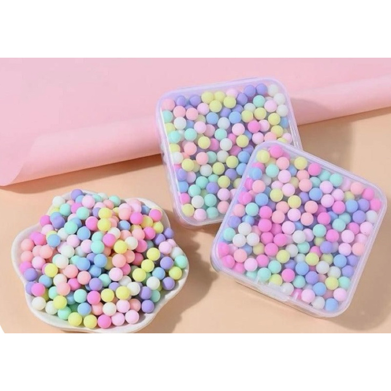 Miçangas 6mm Candy Color 100GR APROX. 1000 UNIDADES