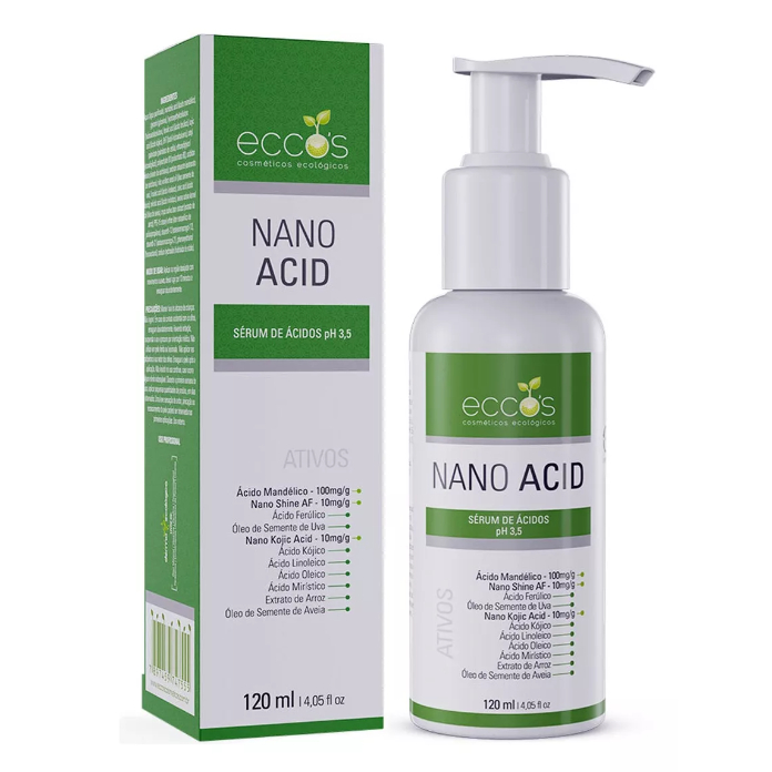 Nano Acid Sérum De Ácidos Profissional 120ml - Eccos