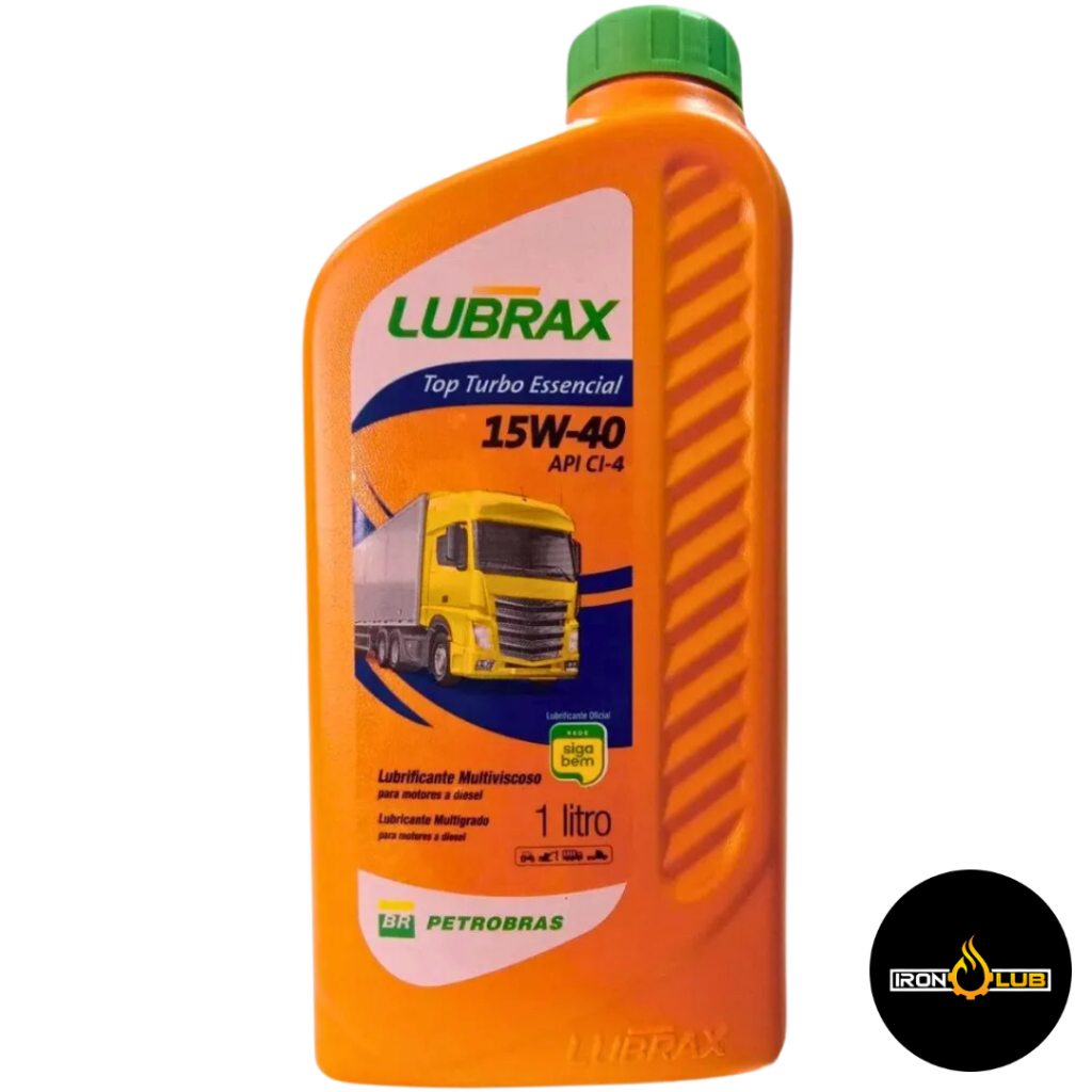 LUBRAX TOP TURBO ESSENCIAL 15W40 API CI-4 1 LITRO