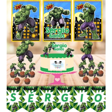 Kit Festa Hulk em Oferta na Shopee