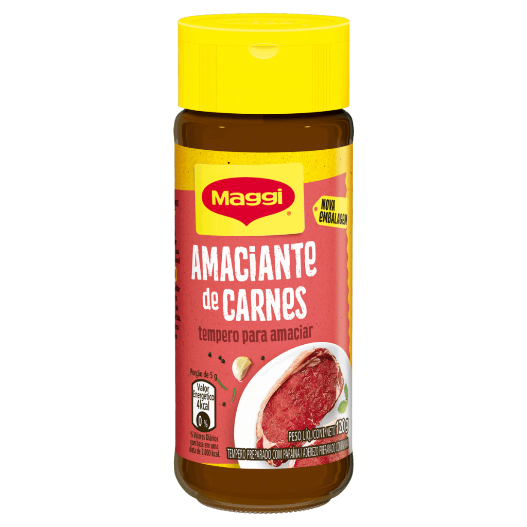 Amaciante de Carne Maggi Vidro 120g em Oferta na Shopee