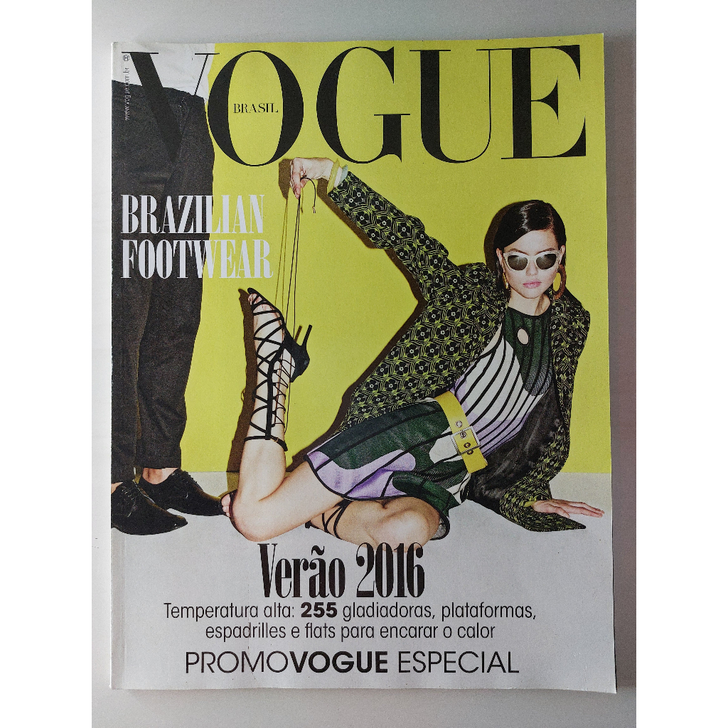 Revista Vogue Brazilian Footwear Isis Bataglia Thais Custodio Verão 2016