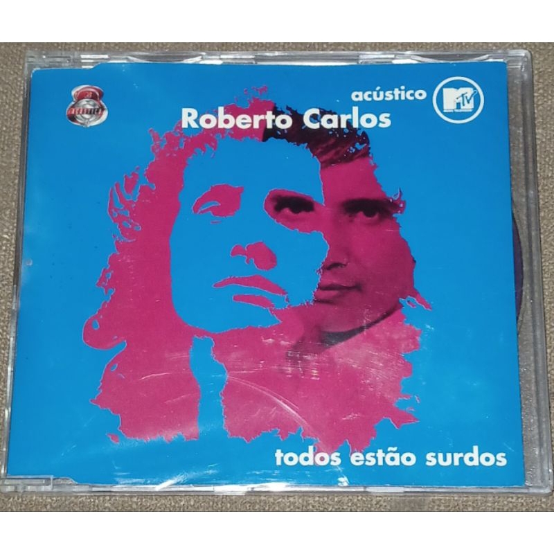 CD single Roberto Carlos todos estão surdos original lacrado 9352