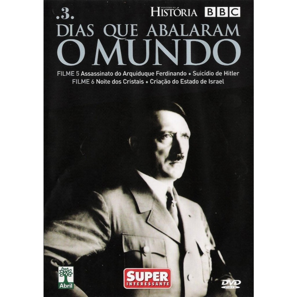 DVD Dias que Abalaram o Mundo - Volume 3 | Coleção Super Interessante | Documentário - Original