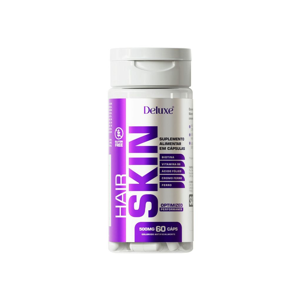 Hair skin : Suplemento Alimentar para Cabelos, Pele e Unhas que Transforma!