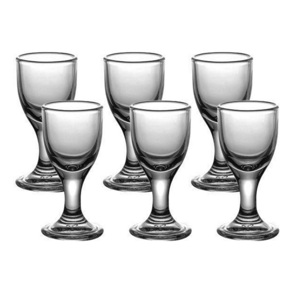 Mini Taça Tacinha Licor Vidro Lembrancinha 10ml Kit 6, 12 ou 24