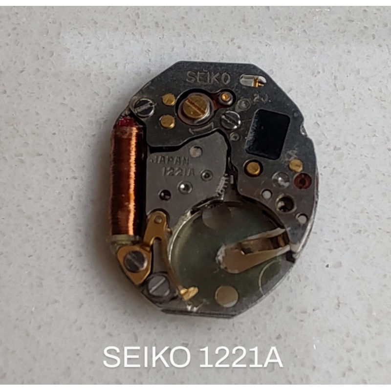 RELÓGIO MOVIMENTO SEIKO CALIBRE 1221A