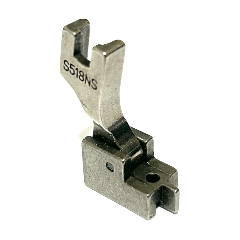 Calcador Metal S518NS Zíper Invisível Estreito Com Guia De Metal Para Maquina Costura Reta industrial em Oferta na Shopee