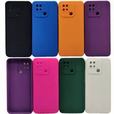 Kit 2X1 Xiaomi Redmi 10C - Capa Silicone Aveludada Colorida + Película Frontal em Ceramica 9D