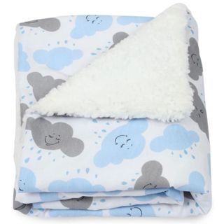 Manta de Bebê Cobertor Coberdron Sherpa (0,75 cm x 0,75 cm ou 0,80 cm x 1,10 cm) Estampada Para Menino e Menina em Oferta na Shopee