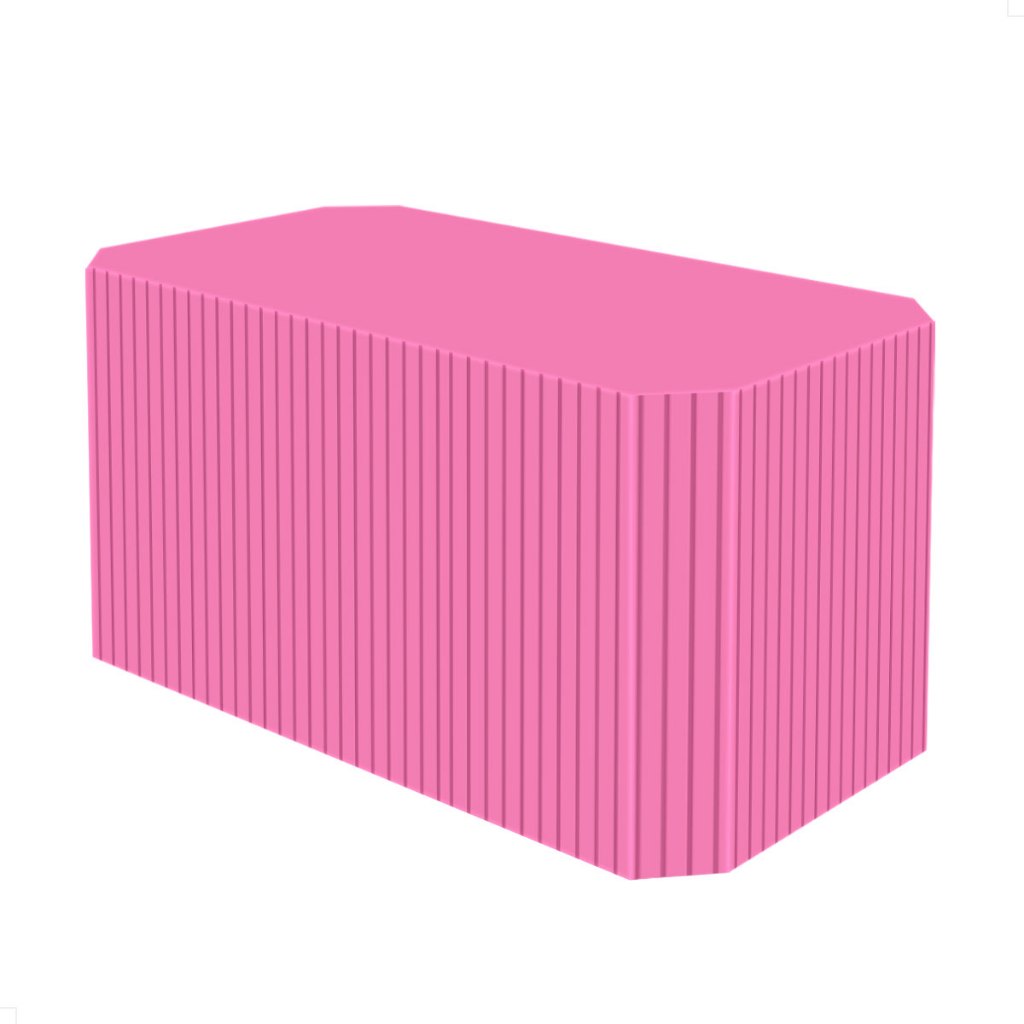 Capa Forro de Mesa Aniversário Decoração Festa Rosa Ripado Sublimado de Mesa Em Tecido Veste Fácil em Oferta na Shopee