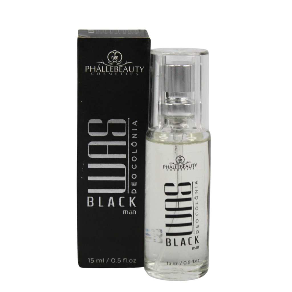 Deo Colônia Masculina WAS Black Man 15ml PhálleBeauty PH0615 em Oferta na Shopee
