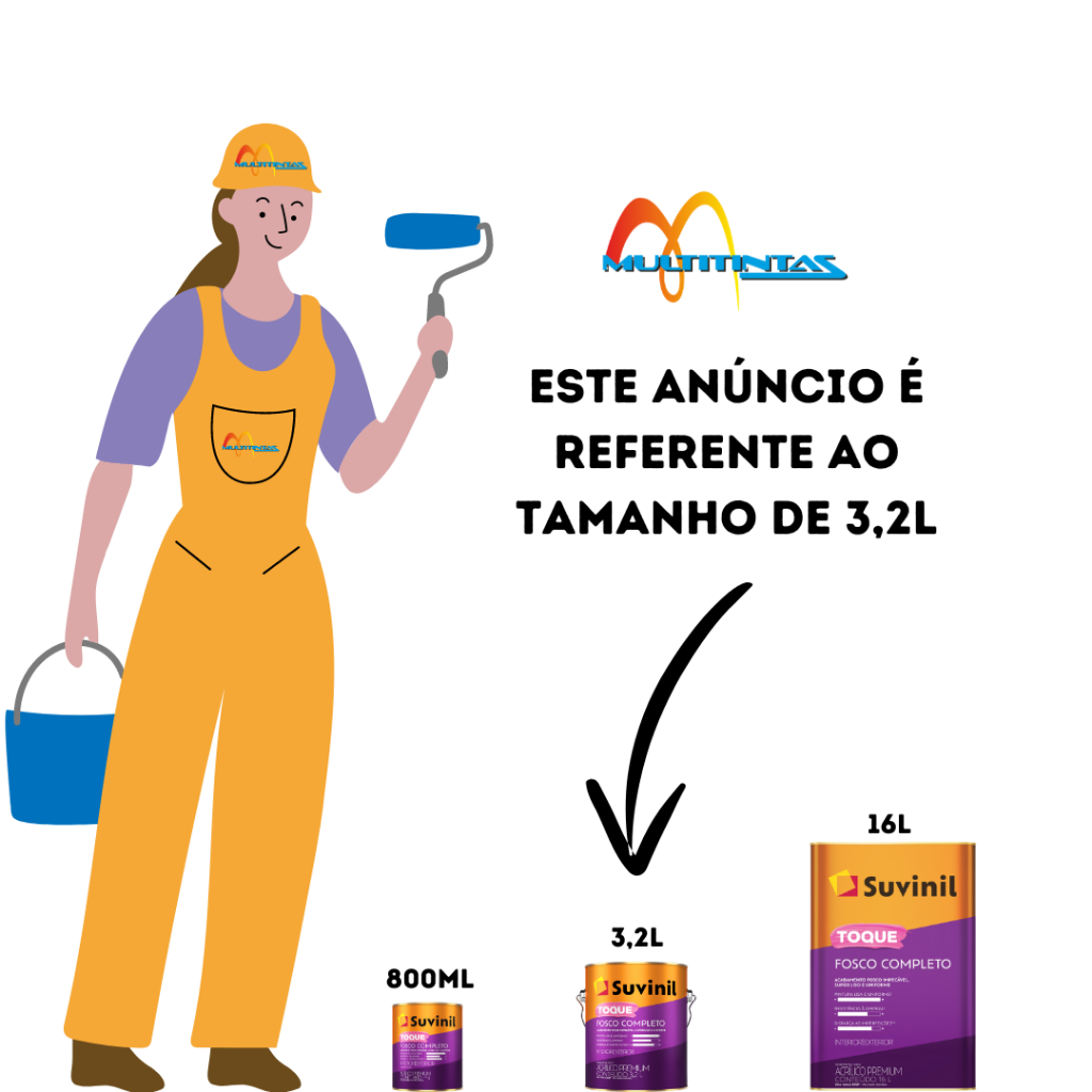 Tinta Acrílica Fosco 3,2l Tons Terrosos Parede Toque Fosco Completo Suvinil Marrom Caramelo · foto 2