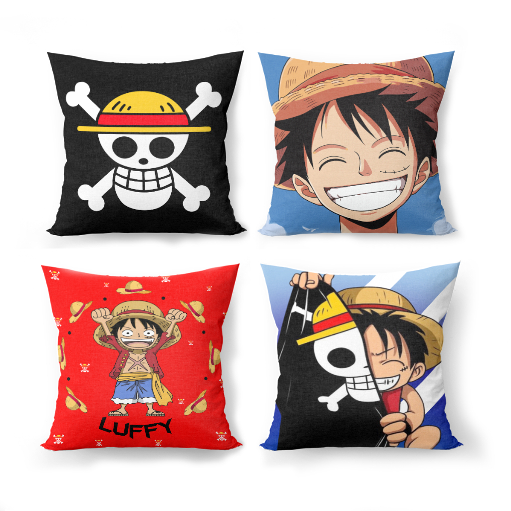 kit com 04 capa de Almofadas One Piece