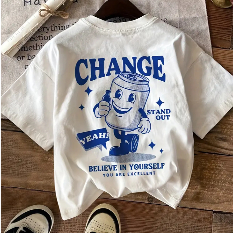 Camiseta T-shirt Unissex Change Believe in Yourself