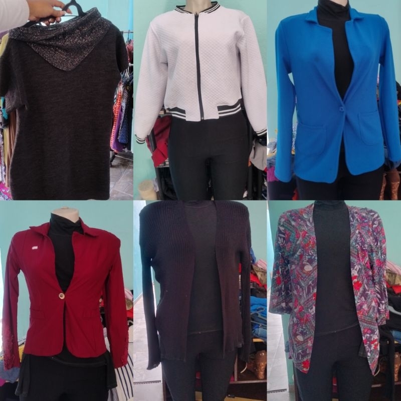 Desapego de roupas de frio inverno | outono | Meia estação. casacos, blaze, cardigã e muito mais  em ótimas condições de em Oferta na Shopee