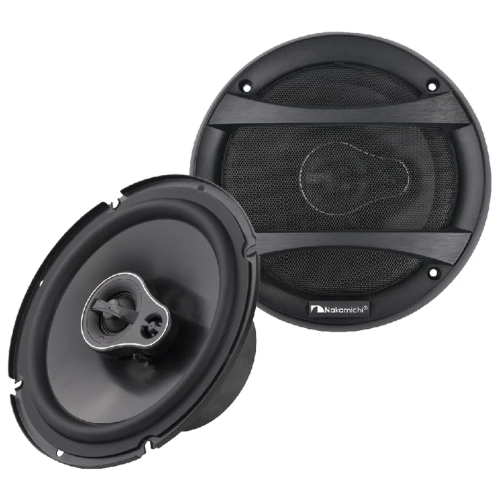 Alto Falante Coaxial Par Nakamichi NSE1658 6,5 Polegadas 110W RMS 4 Ohms