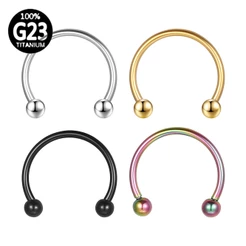 Piercing Septo Helix Daith Mamilo Ferradura TitÂnio G23 Rosca Interna Lomiss piercing