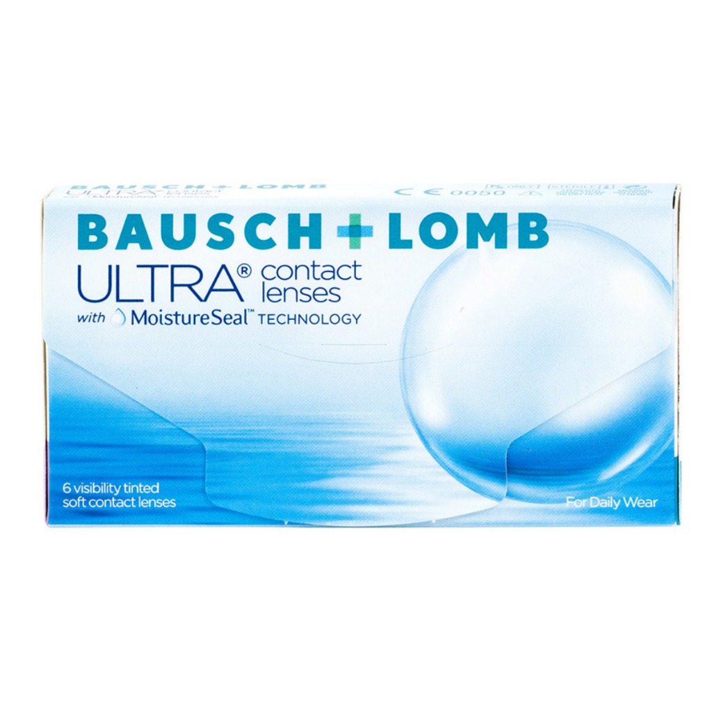 Lentes de Contato Ultra Contact Lenses Incolor Com Grau - Bausch + Lomb