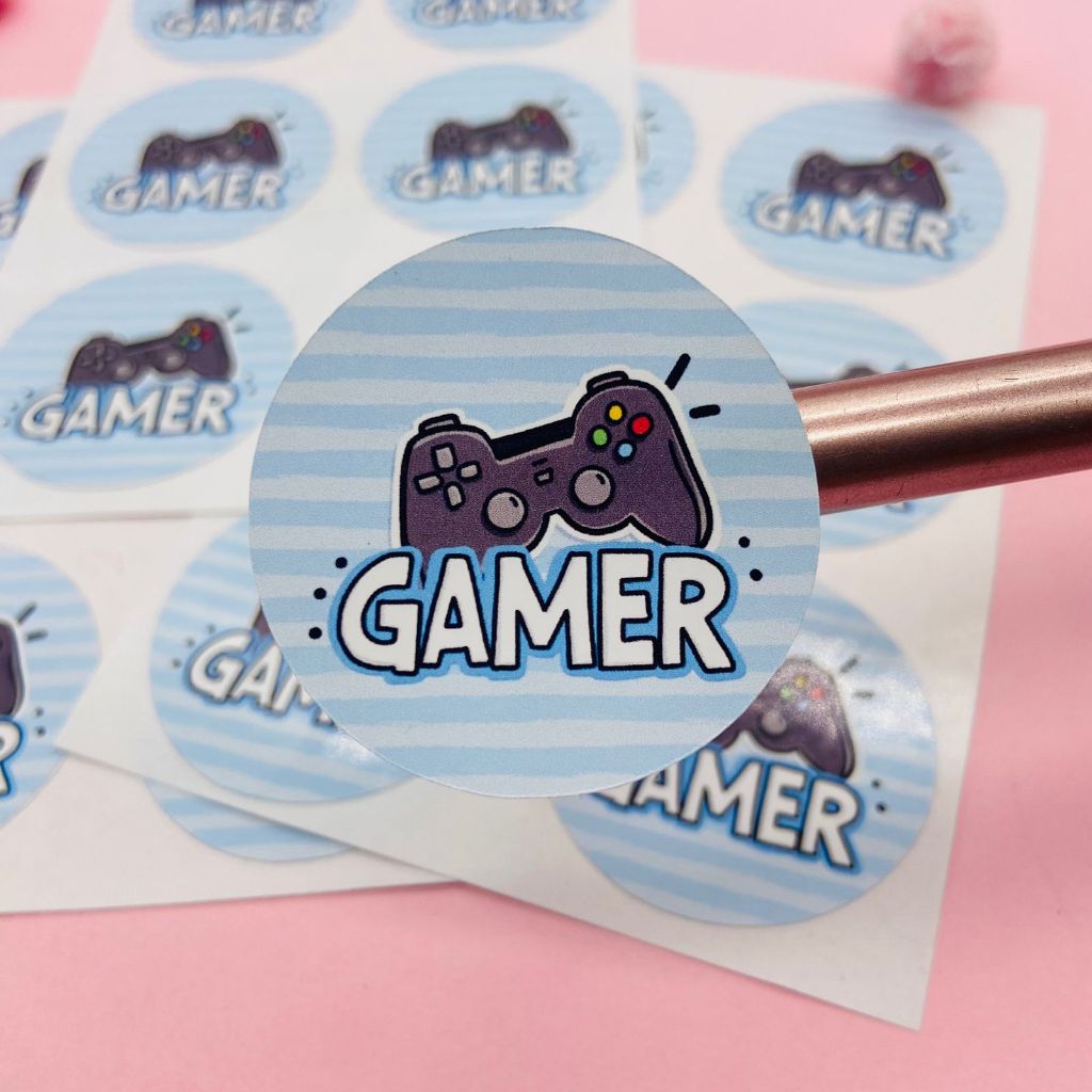 Adesivos Gamer Video Game Jogadores Jogo Online