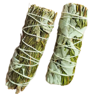 Salvia Branca com Alecrim Bastão Defumador Natural Da Califórnia Limpeza em Oferta na Shopee