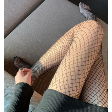 Meia Calça Arrastão Sem Strass Sexy Estica Muito