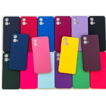 Kit Protetora Capa Capinha G34 Motorola Silicone Aveludado