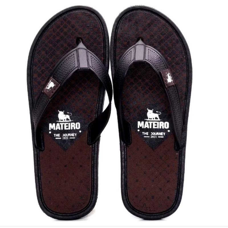 Chinelo Mateiro Antiderrapante 41/42 Cor Marrom