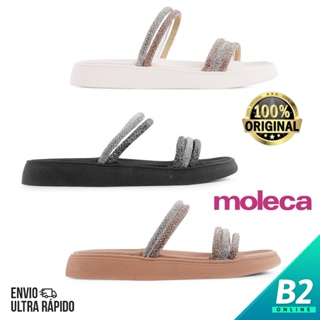 Sandália Papete Moleca Strass Feminina 100% Original Com Nota Fiscal e Garantia em Oferta na Shopee