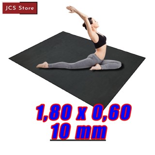 Tapete de Yoga Colchonete Exercícios (1,80 mt X 60 cm) 10mm em Oferta na Shopee