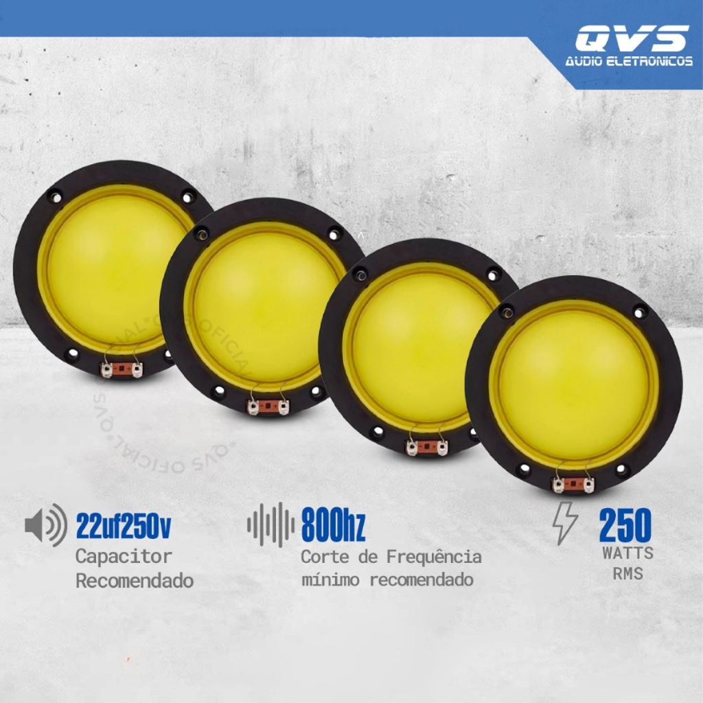 4 Reparo Qvs 430fe Qvs 450fe Jbl D405 D 405 8 OHMS