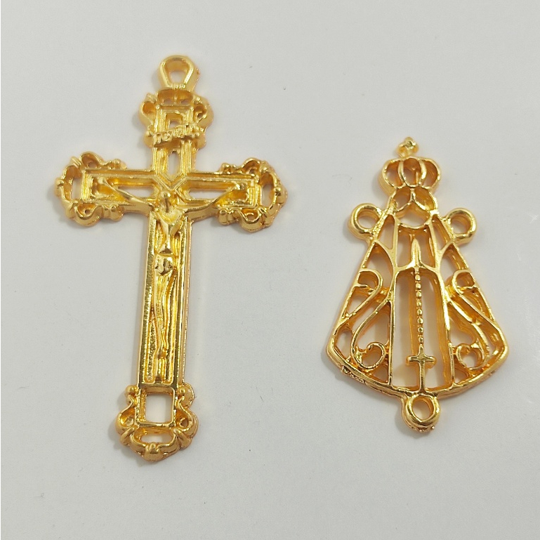 10 Crucifixos + 10 Entremeios de Nossa Senhora Aparecida
