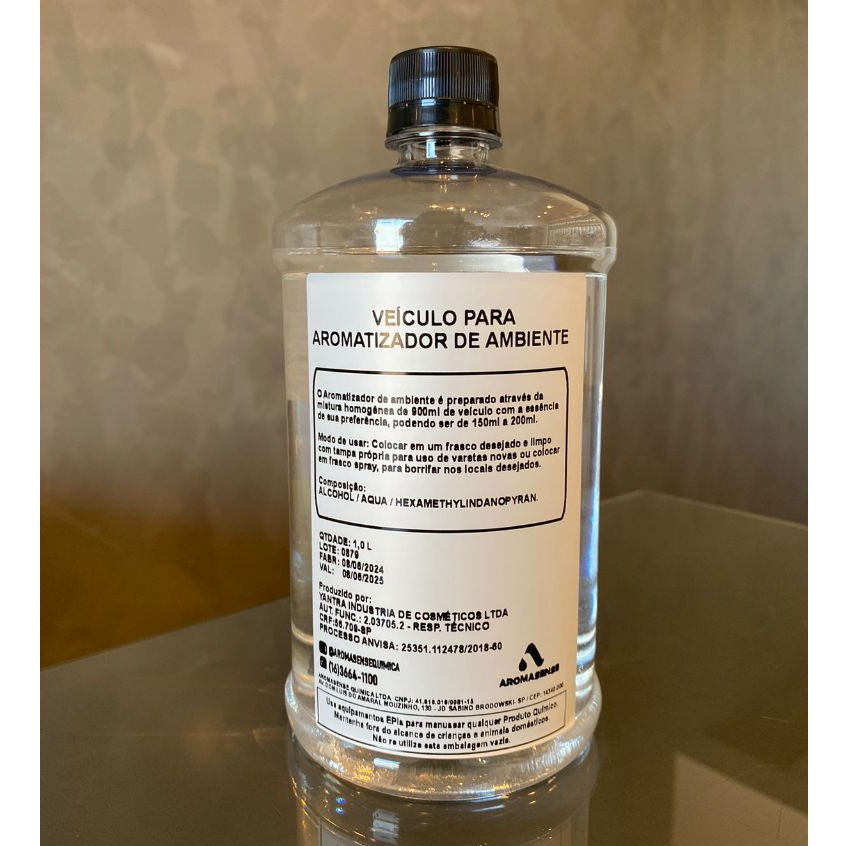 Refil Aromatizador De Ambiente 1Litro com essência pronto para uso