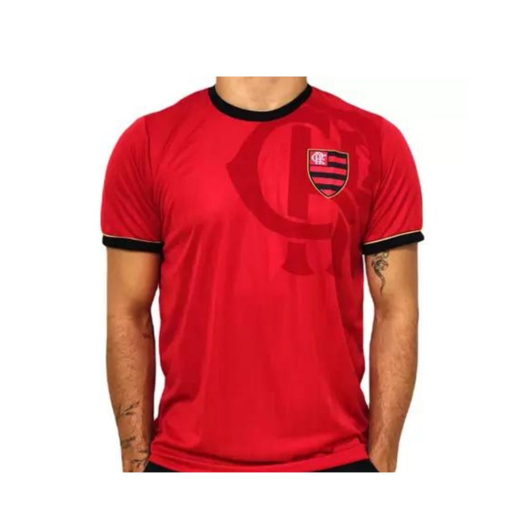 CAMISETA FLAMENGO BRAZILINE ORIGINAL APRENTICE MASCULINO OFICIAL LAZER E PASSEIO JOGOS