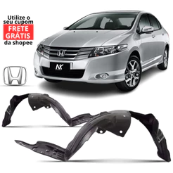 Parabarro Dianteiro Honda City 2009 2010 2011 2012 2013 2014