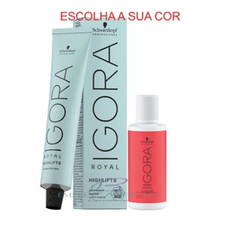 Kit Coloração Igora Highlifts superclareadoras 60g + Ox Schwarzkopf Professional - escolha em Oferta na Shopee