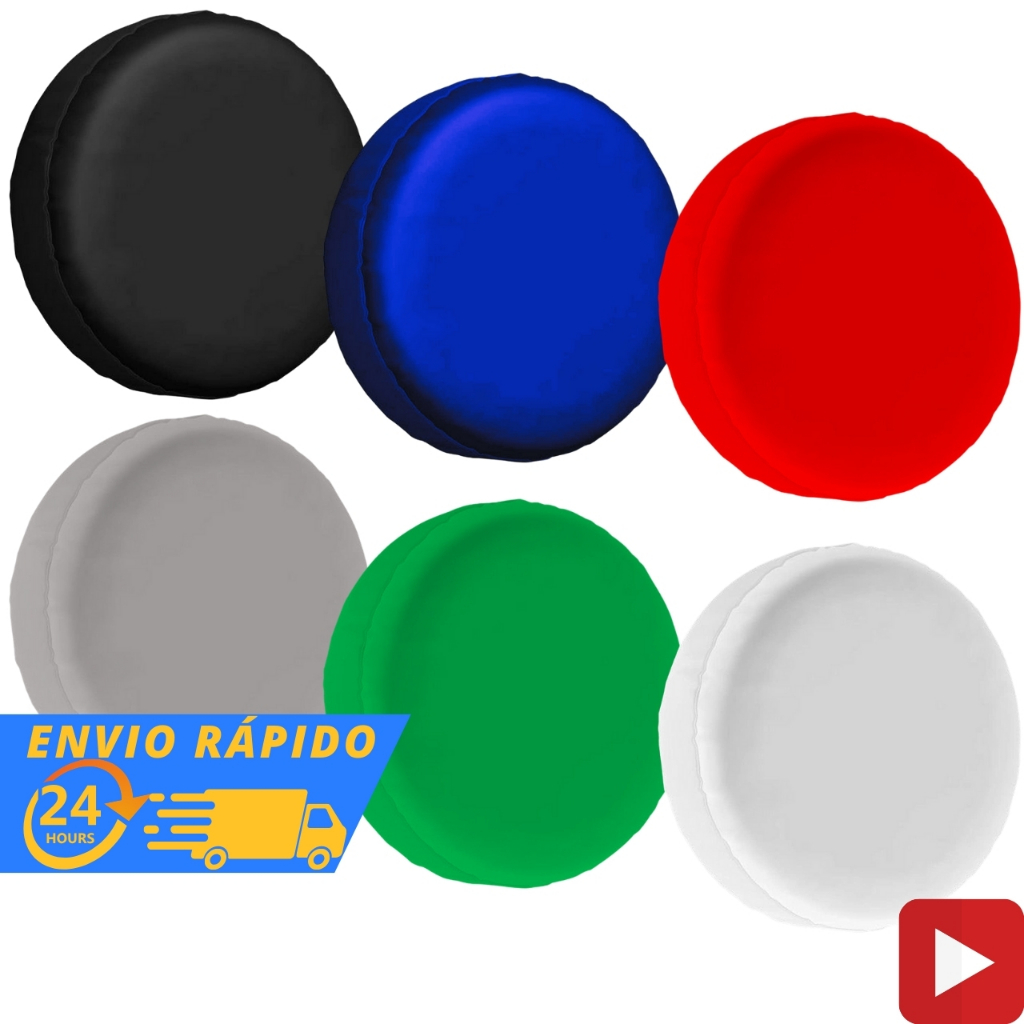 Capa Estepe Aro 13 14 15 16 Ecosport Crossfox Aircross Idea Doblo Adventure Spin Jimny em Oferta na Shopee