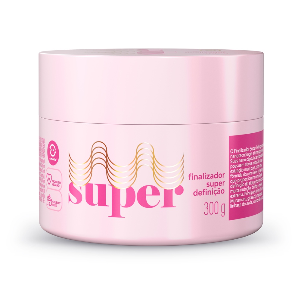 Finalizador Super Definição 300g - Super Cacheada em Oferta na Shopee