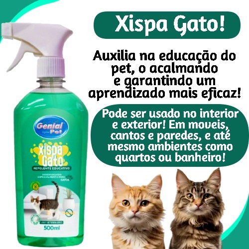 2 Educador Sanitário Xixi Não Pode Xo Gato Xispa Gatinho Genial Pet