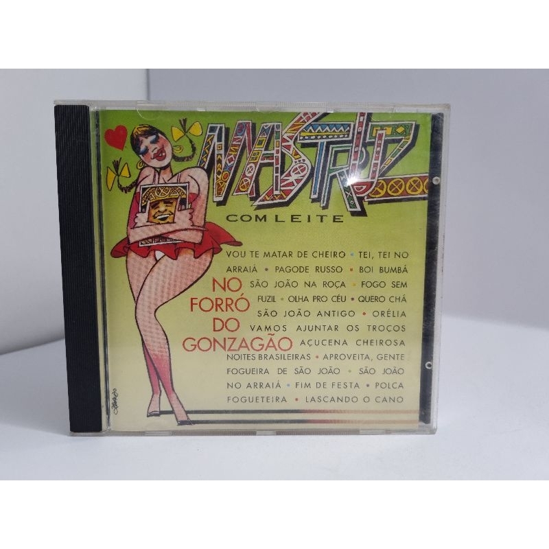 Cd Mastruz com Leite - No Forró do Gonzagão. Usado.