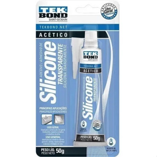 Cola Silicone Banheiro Antifungo Tek Bond 50g Transparente em Oferta na Shopee