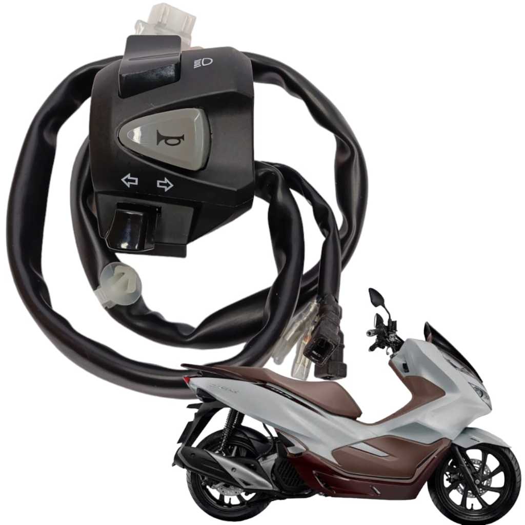 Punho Chave de Luz Interruptor Honda Pcx 150 2019 2020 2021
