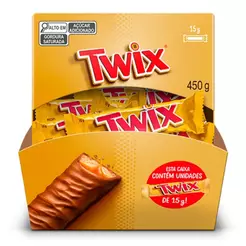 Chocolate Twix 15g c/30 - Mars